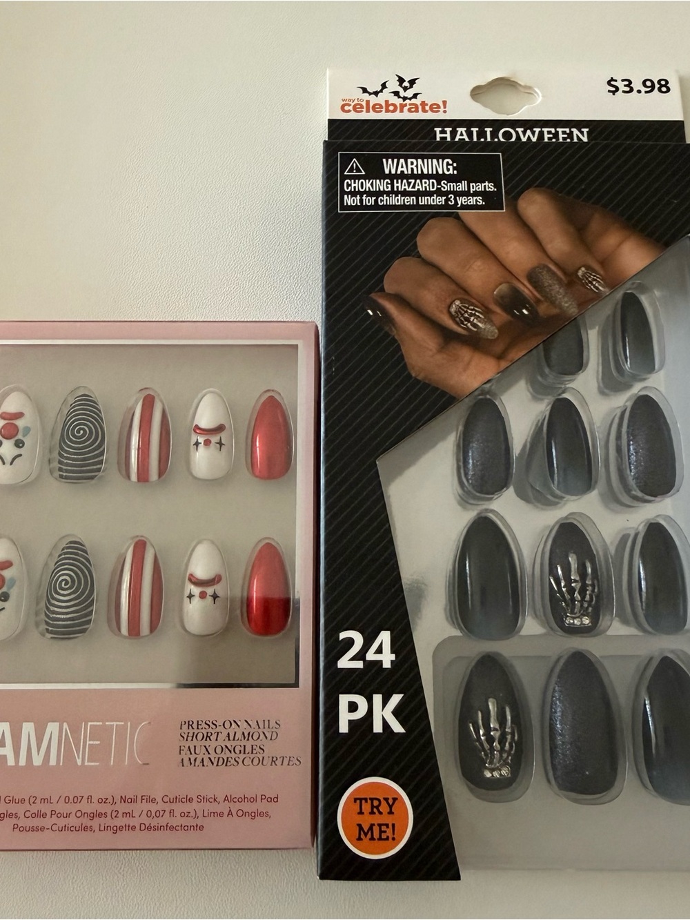 Halloween Press-On Nails - 2 Pack